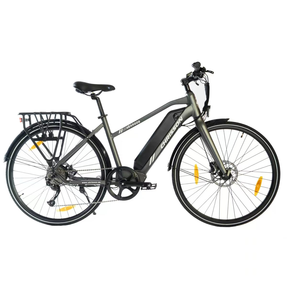 The Wing it Delivery e-bike, side profile